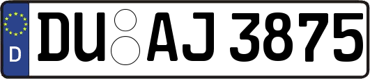 DU-AJ3875