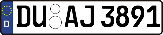 DU-AJ3891