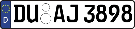 DU-AJ3898