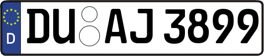 DU-AJ3899