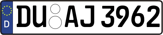 DU-AJ3962