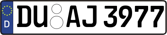 DU-AJ3977