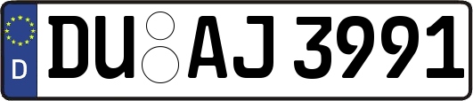 DU-AJ3991