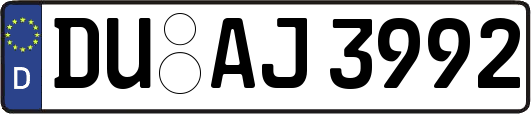 DU-AJ3992