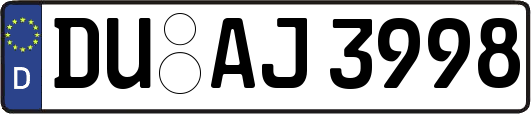 DU-AJ3998