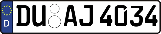 DU-AJ4034