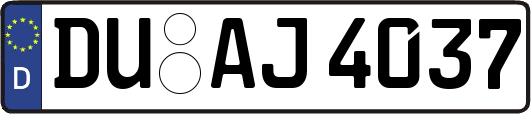 DU-AJ4037