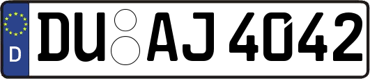 DU-AJ4042
