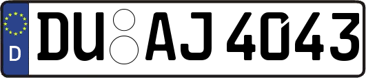 DU-AJ4043