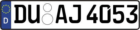 DU-AJ4053