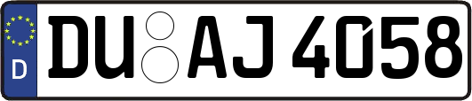 DU-AJ4058