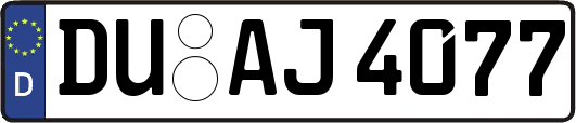 DU-AJ4077