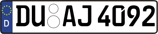 DU-AJ4092