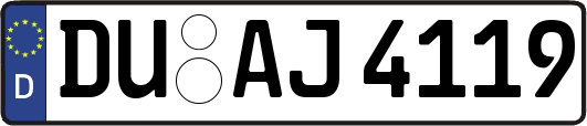 DU-AJ4119