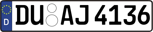 DU-AJ4136
