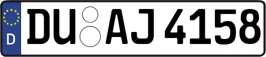DU-AJ4158