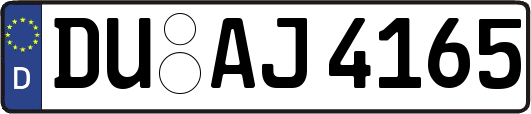 DU-AJ4165