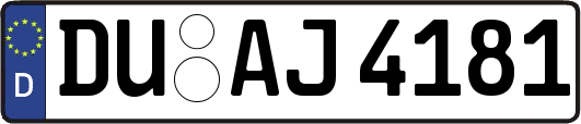 DU-AJ4181