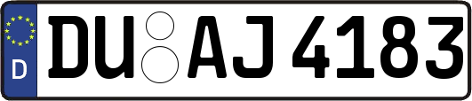 DU-AJ4183