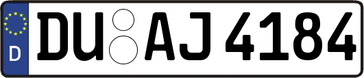 DU-AJ4184
