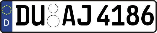 DU-AJ4186