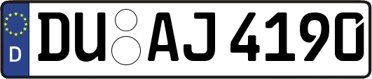 DU-AJ4190
