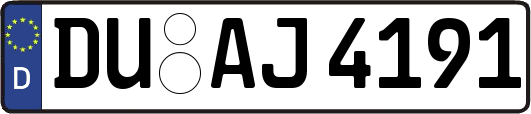 DU-AJ4191