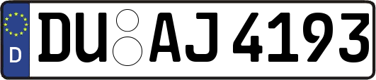 DU-AJ4193