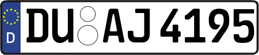 DU-AJ4195