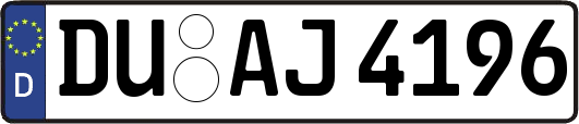 DU-AJ4196