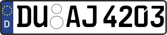 DU-AJ4203