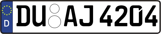 DU-AJ4204