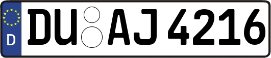 DU-AJ4216