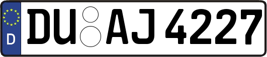 DU-AJ4227