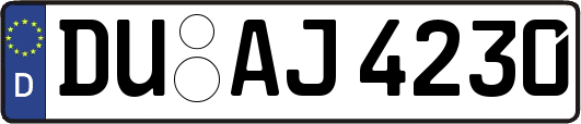 DU-AJ4230