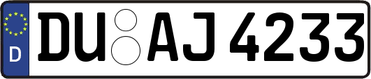 DU-AJ4233