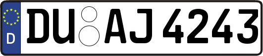 DU-AJ4243