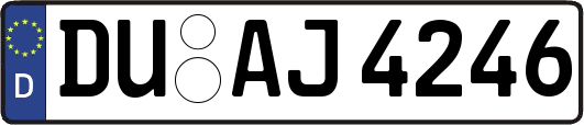 DU-AJ4246