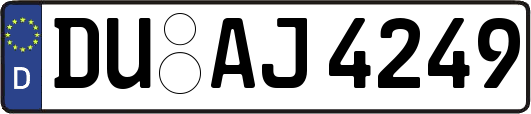 DU-AJ4249