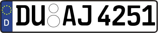 DU-AJ4251