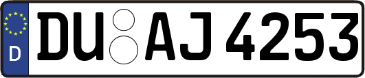 DU-AJ4253