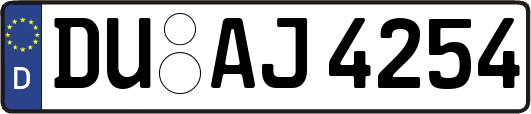 DU-AJ4254