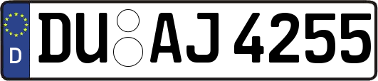DU-AJ4255