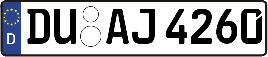 DU-AJ4260