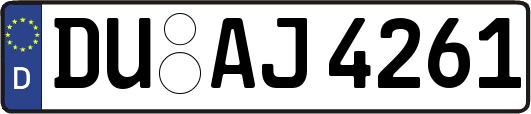 DU-AJ4261