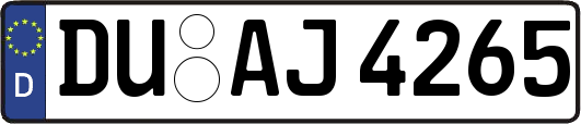 DU-AJ4265