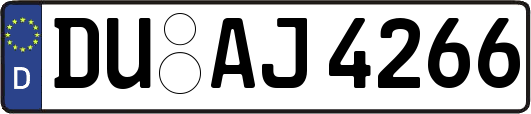 DU-AJ4266