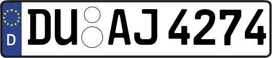 DU-AJ4274