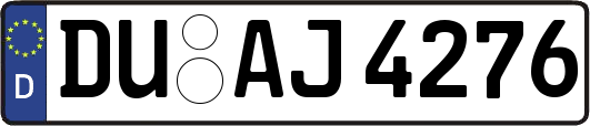 DU-AJ4276