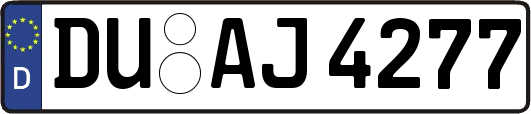 DU-AJ4277